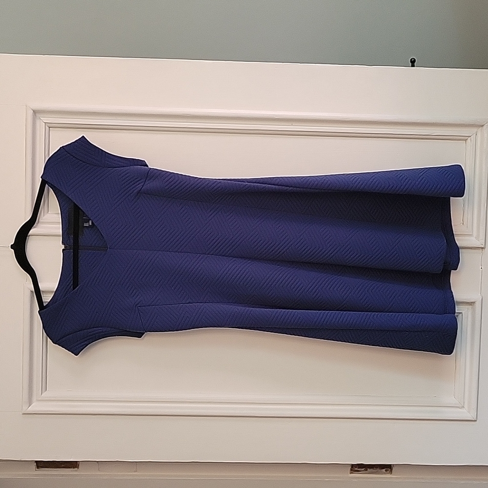 Adrienne Vittadino, Size 4, Blue Dress